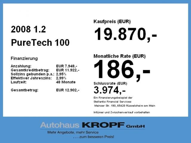 Peugeot 2008 Allure Pack PureTech