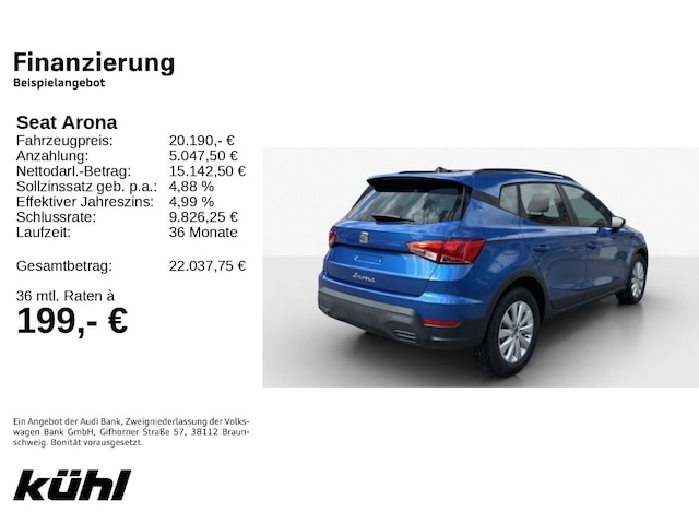 Seat Arona 1.0 TSI DSG Style