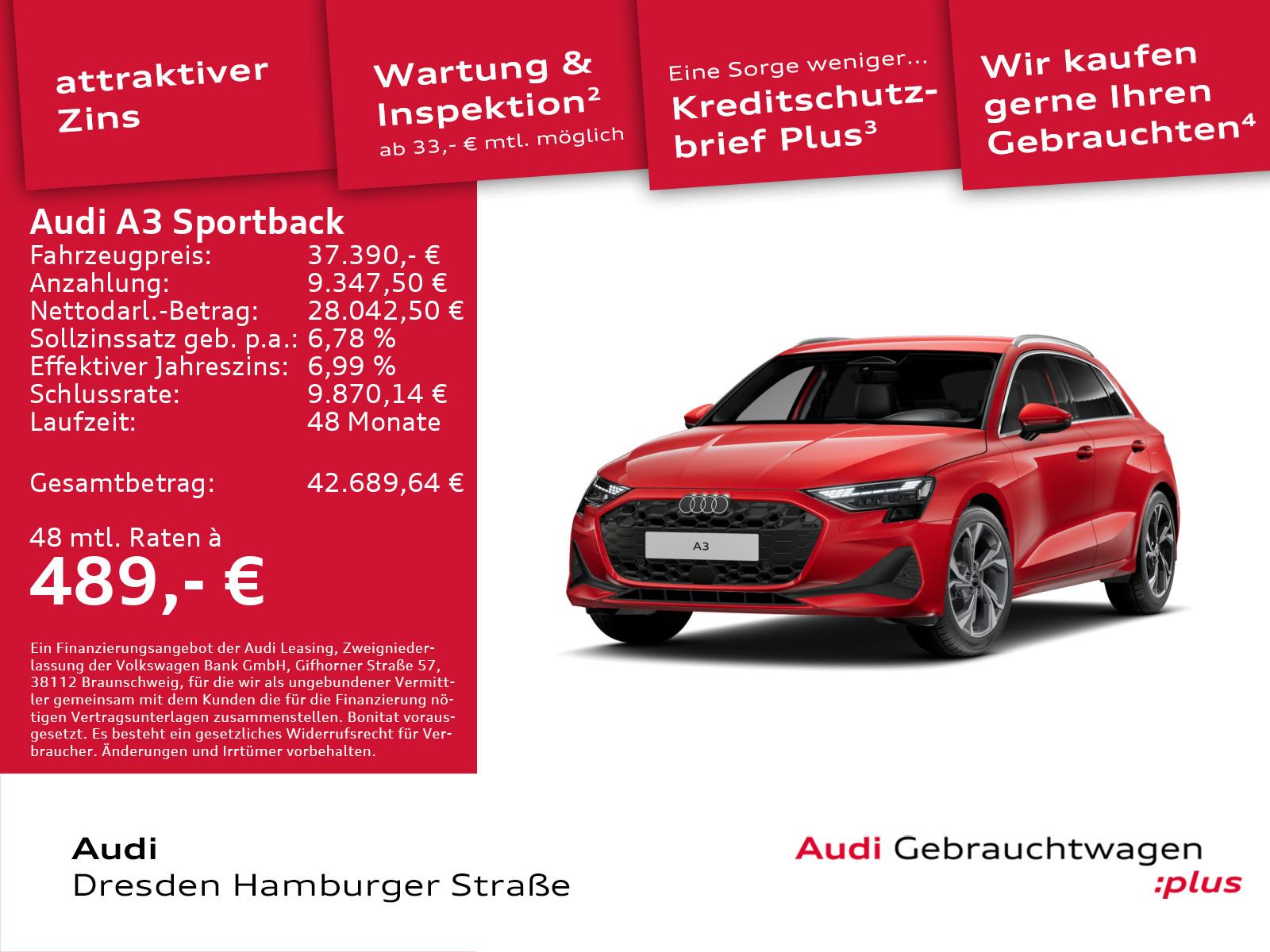 Audi A3 S-Tronic Sedan Sportback