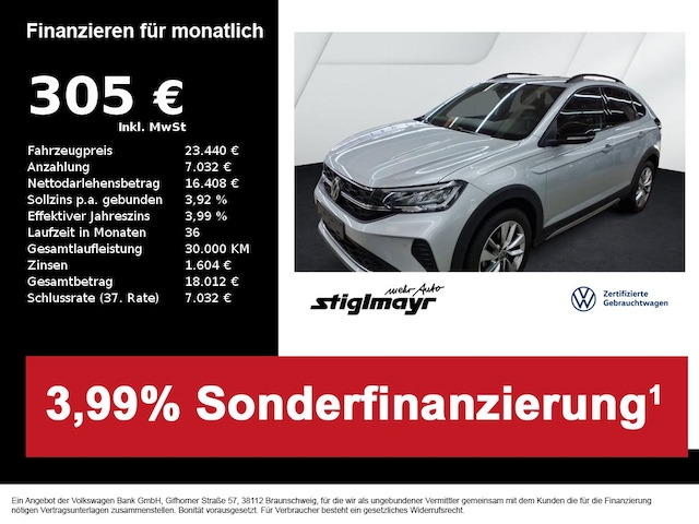 Volkswagen Taigo 1.0 TSI DSG