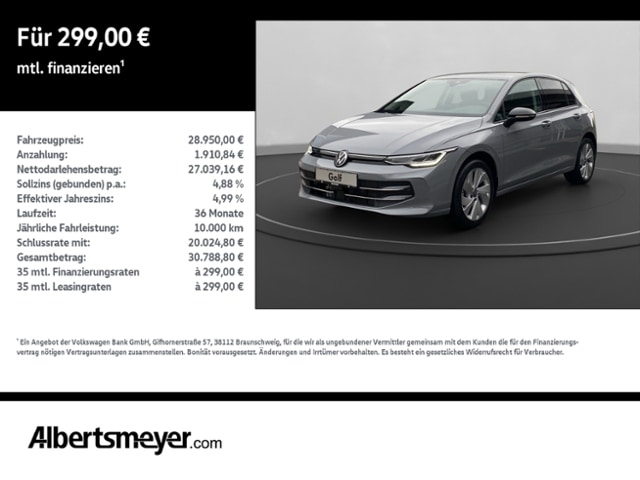 Volkswagen Golf 1.5 TSI Golf VIII