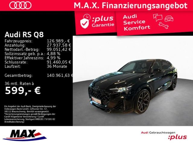 Audi RS Q8 RSQ8 HD MATRIX+LUFT+AHK+WABEN+PANO+B&O+HUD+VCP+