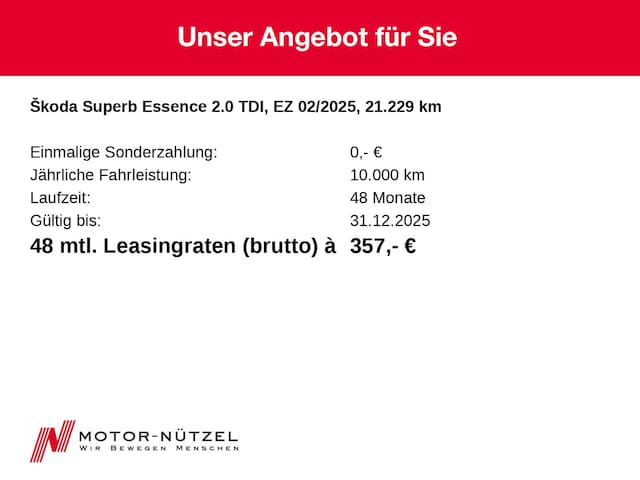 Skoda Superb 2.0 TDI Combi