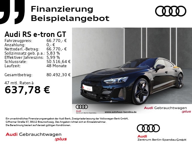 Audi RS e-tron GT Quattro