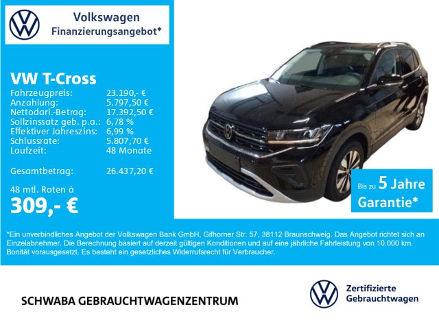 Volkswagen T-Cross 1.0 TSI