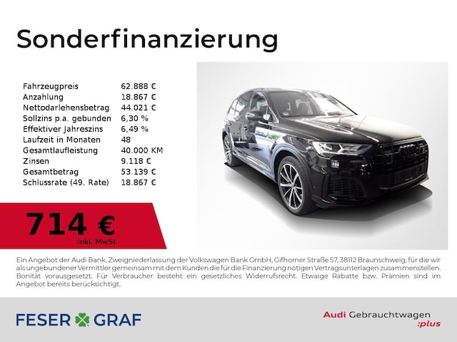 Audi Q7 55 TFSI Hybride Quattro