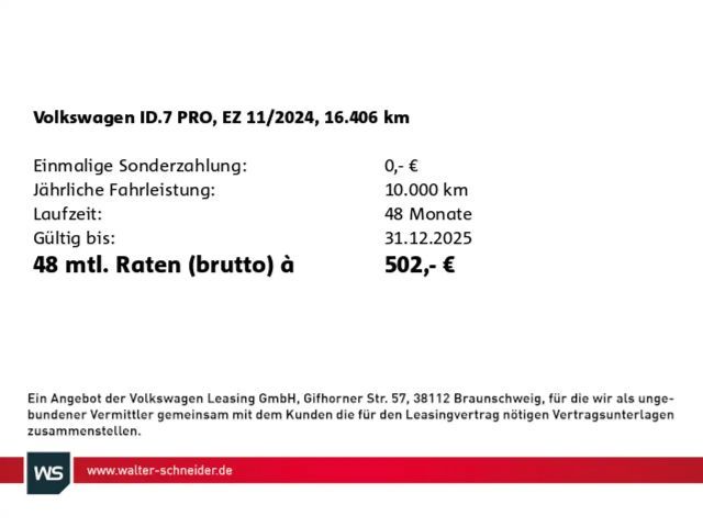 Volkswagen ID.7 IQ.Drive Pro Tourer