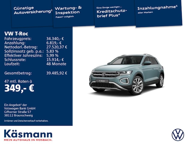 Volkswagen T-Roc IQ.Drive Style