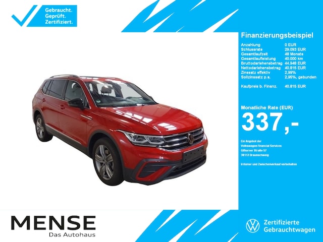 Volkswagen Tiguan 2.0 TDI 4Motion Allspace DSG