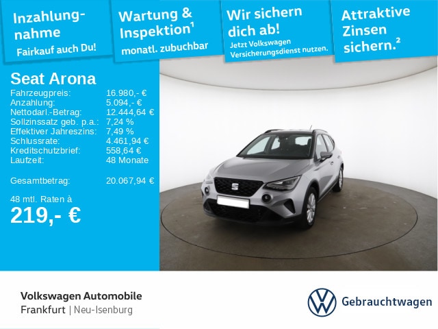 Seat Arona 1.0 TSI DSG Style