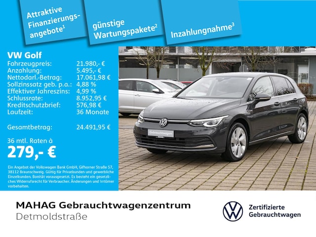Volkswagen Golf 1.5 TSI Golf VIII Style
