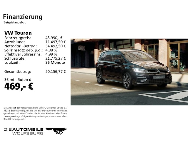 Volkswagen Touran 1.5 TSI DSG Highline R-Line