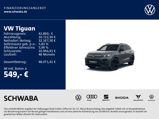 Volkswagen Tiguan 2.0 TDI DSG R-Line