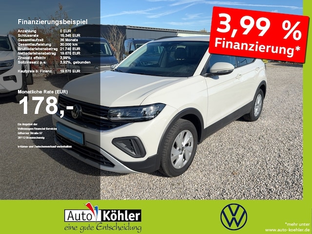 Volkswagen T-Cross TSi CarPlay+ACC+LED+Virt+PDC
