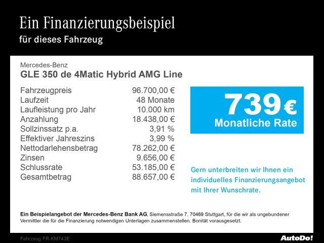 Mercedes-Benz GLE 350 4MATIC AMG Line