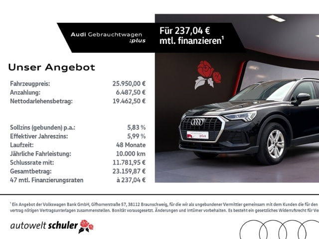 Audi Q3 45 TFSI Hybride S-Tronic
