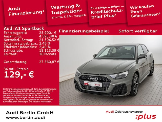 Audi A1 30 TFSI S-Line Sportback