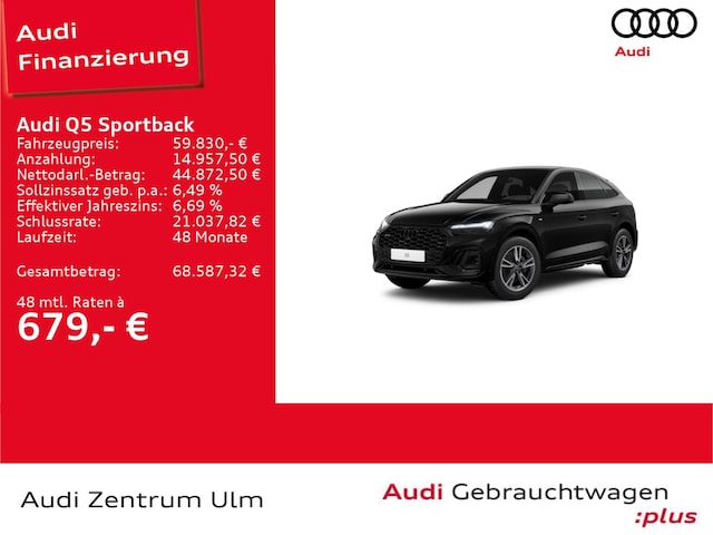 Audi Q5 50 TDI Quattro Sportback