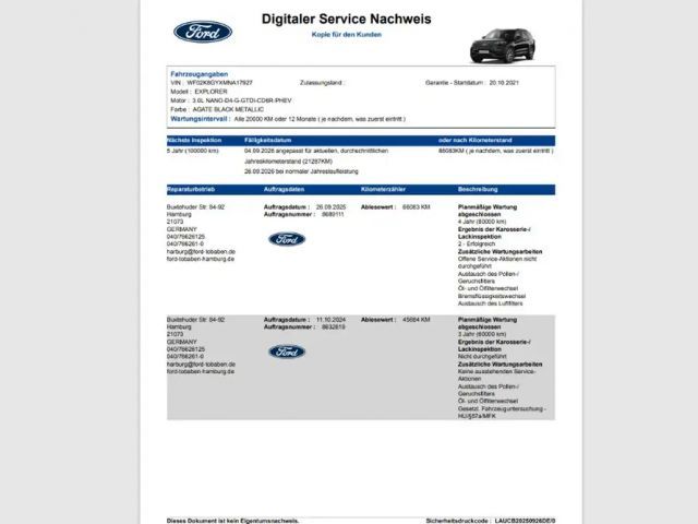 Ford Explorer ST Line