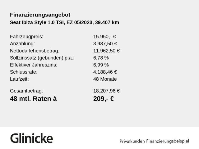 Seat Ibiza 1.0 TSI Style