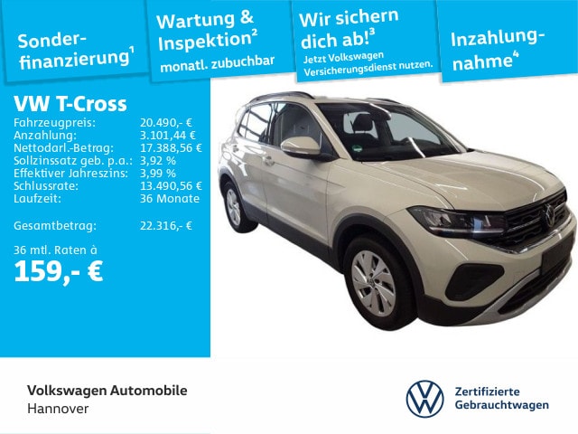 Volkswagen T-Cross 1.0 TSI Life