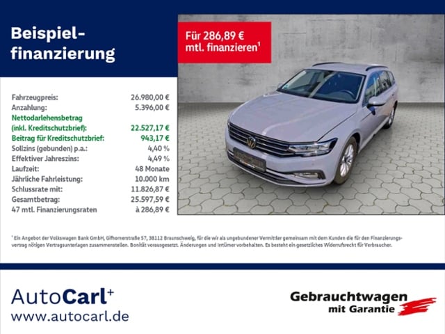 Volkswagen Passat 2.0 TDI DSG Variant