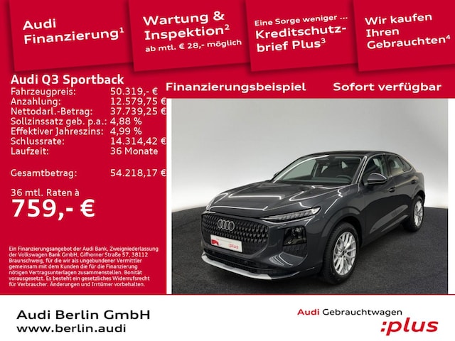 Audi Q3 S-Tronic Sportback