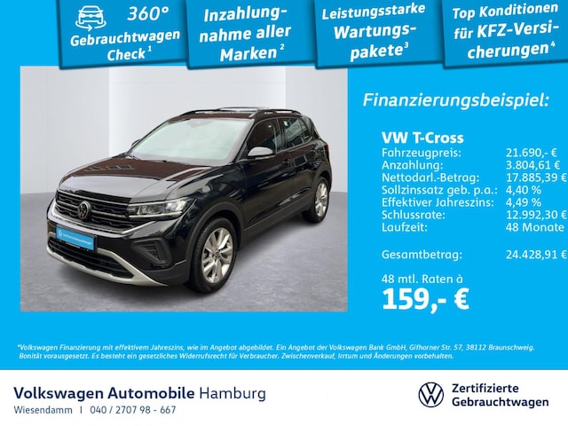 Volkswagen T-Cross 1.0 TSI Life