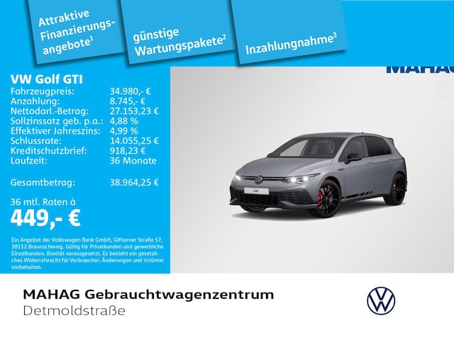 Volkswagen Golf 2.0 TSI GTI Golf VIII