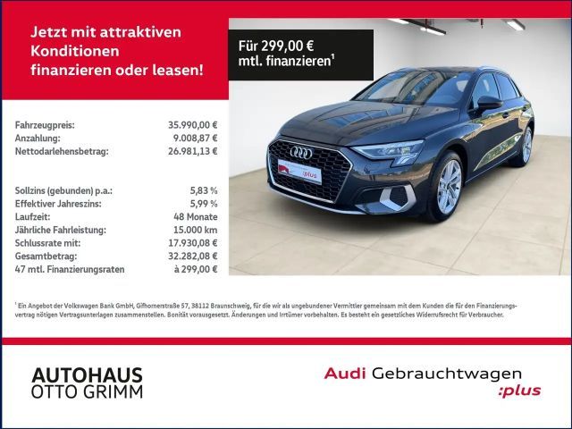 Audi A3 40 TFSI Hybride Sportback