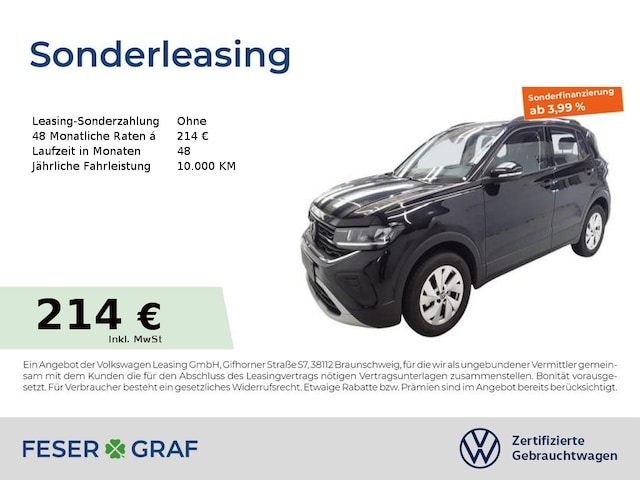 Volkswagen T-Cross 1.0 TSI IQ.Drive Life