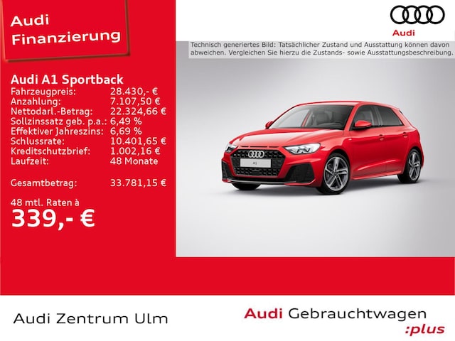 Audi A1 30 TFSI S-Line Sportback