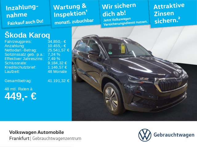 Skoda Karoq 1.5 TSI Selection