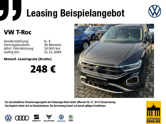 Volkswagen T-Roc 1.0 TSI Life