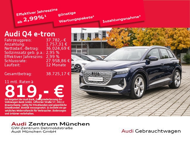 Audi Q4 e-tron 50 Quattro