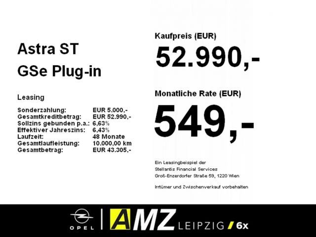 Opel Astra GSe Innovation Sports Tourer