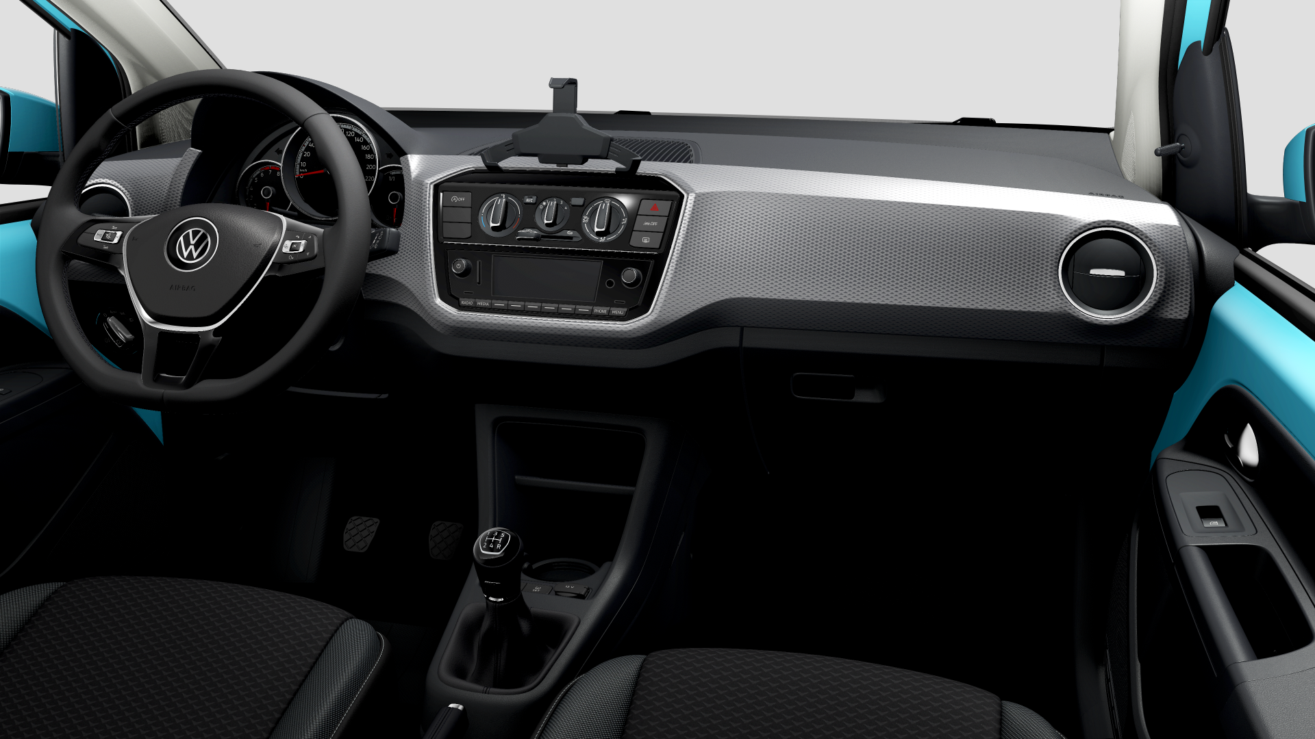 Volkswagen up! 1.0 Spurhalteass. Regensensor GA Alu Klima BT Lichtsensor