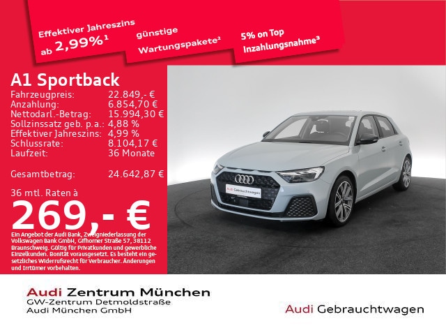Audi A1 30 TFSI S-Tronic Sportback