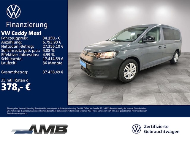 Volkswagen Caddy 2.0 TDI 7-zitter Combi DSG Maxi