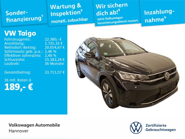 Volkswagen Taigo 1.0 TSI DSG