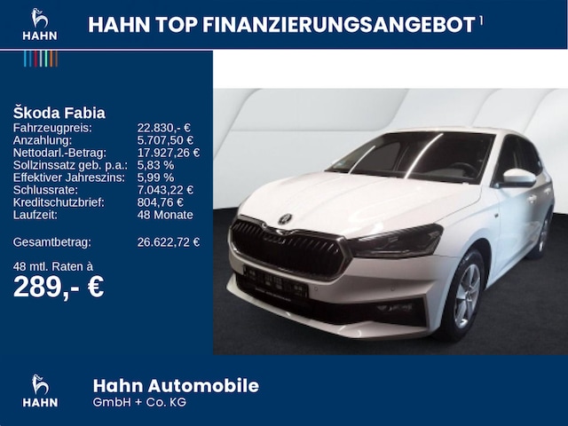 Skoda Fabia 1.0 TSI Drive