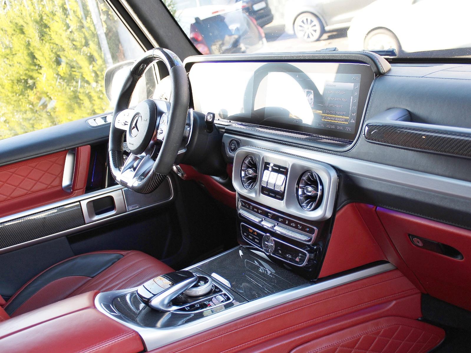 Mercedes-Benz AMG G G63 AMG VOLL *CARBON*LEDER-ROT*TV-FOND*STANDHZG*