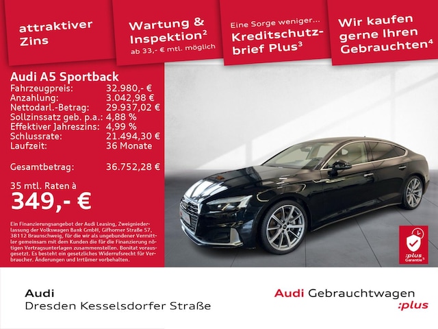 Audi A5 40 TDI S-Tronic Sportback