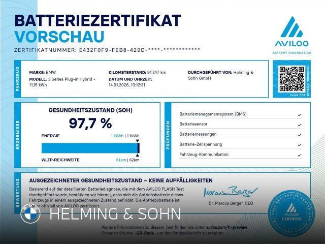 BMW 320 320e M-Sport Touring