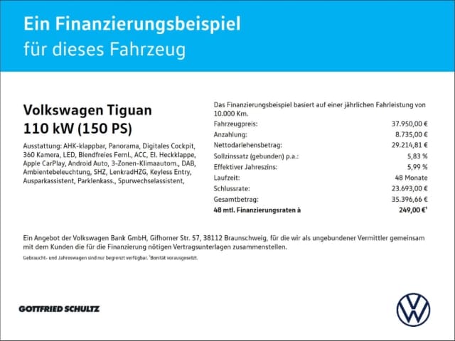 Volkswagen Tiguan 1.5 eTSI DSG