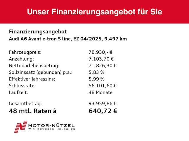 Audi A6 e-tron Avant Quattro