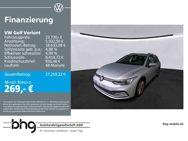 Volkswagen Golf 2.0 TDI DSG Life Variant