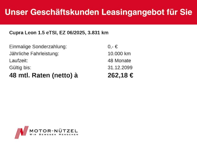 Cupra Leon DSG ST Sportstourer