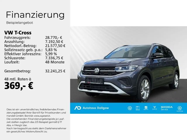 Volkswagen T-Cross 1.5 TSI DSG Life
