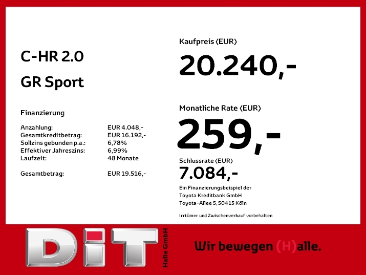 Toyota C-HR 5-deurs GR